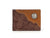 Wichita Leather Bi-fold Mens Wallet - Brown