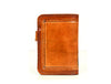 Houston Leather Bifold Mens Wallet - Orange - Aaron Leather Goods 