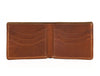 Paso Leather Bi-fold Mens Wallet - Chestnut