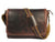 Savona Leather Messenger Bag - Walnut Brown