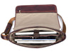 Savona Leather Messenger Bag - Walnut Brown