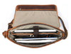 Boulder Leather Messenger Bag & Organizer Combo - Caramel