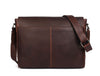 Boulder Leather Messenger Bag & Organizer Combo - Walnut