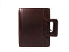 Tulsa Leather Organizer - Walnut Brown