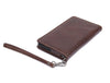 Polaris Leather Wallet for Women - Brown