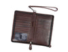 Polaris Leather Wallet for Women - Brown