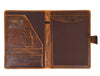 Marsala Leather Organizer - Caramel