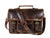 Ancona Leather Office Bag 15" - Dark Brown