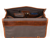 Ancona Leather Office Bag 15" - Gingerbread