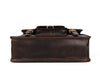 Ancona Leather Office Bag 15" - Walnut