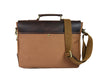 Prato Canvas Messenger Bag - Beige