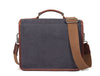 Lourdes Canvas Camera Bag - Gray