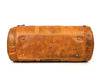 Cordoba Leather Barrel Bag - Tangerine - Aaron Leather Goods 