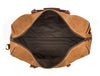 Pomona Leather Suede Weekender Bag - Brown