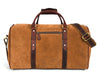 Pomona Leather Suede Weekender Bag - Brown