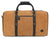 Vermont Leather Suede Weekender Bag - Brown - Aaron Leather Goods 