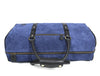 Pomona Leather Suede Weekender Bag - Blue