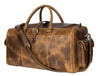 Acoma Leather Travel Bag - Caramel (TB-20 )