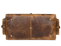 Acoma Leather Travel Bag - Caramel (TB-20 )