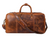 Algiers Leather Duffle Bag 18" - Caramel Brown