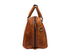 Algiers Leather Duffle Bag 18" - Caramel Brown