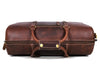 Taranto Leather Weekender Bag - Tan