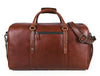 Austin Leather Overnight Bag - Walnut