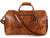 Austin Leather Overnight Bag - Cerulian