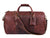 Arezzo Leather Overnight Bag - Walnut Brown - Aaron Leather Goods 