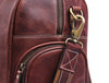 Arezzo Leather Overnight Bag - Walnut Brown