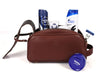 Omaha Leather Toiletry Bag - Multicolor