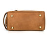 Omaha Leather Toiletry Bag - Tortilla Brown