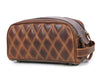 Ample Glide Quilted Leather Toiletry Bag