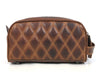 Ample Glide Quilted Leather Toiletry Bag