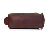 Arousa Leather Toiletry Bag - Walnut Brown