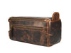 Arousa Leather Toiletry Bag - Brown