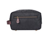 Palencia Toiletry Bag - Raven Black - Aaron Leather Goods 