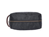 Palencia Toiletry Bag - Raven Black - Aaron Leather Goods 