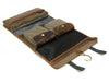 Lexington Leather Toiletry Bag - Vintage Brown