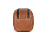 Ample Glide Quilted Leather Toiletry Bag - Caramel