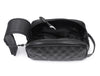 Ample Glide Quilted Leather Toiletry Bag - Black