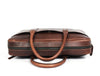 Broadway Leather Office Bag – Walnut Brown - Aaron Leather Goods 