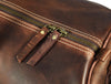 Pamplona Leather Duffle Bag - Walnut Brown