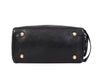 Omaha Leather Toiletry Bag - Raven Black