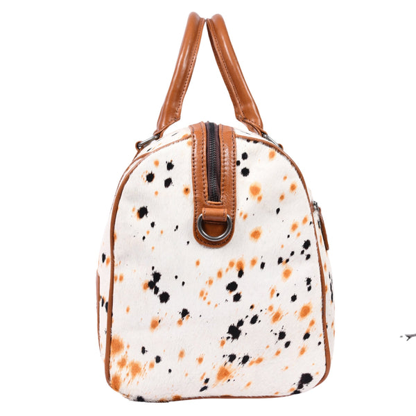 Luxury Leather Duffle Bag for Travel, Gym & Weekend Getaways - Aaron Leather Goods