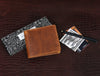 Osuna Mens Leather Wallet - Caramel Brown