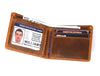 Osuna Mens Leather Wallet - Caramel Brown