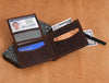 Montilla Leather Bifold Mens Wallet - Walnut Brown