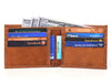 Cuenca Leather Bifold Mens Wallet - Chestnut