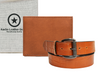 Tempe Leather Belt & Wallet Gift Combo